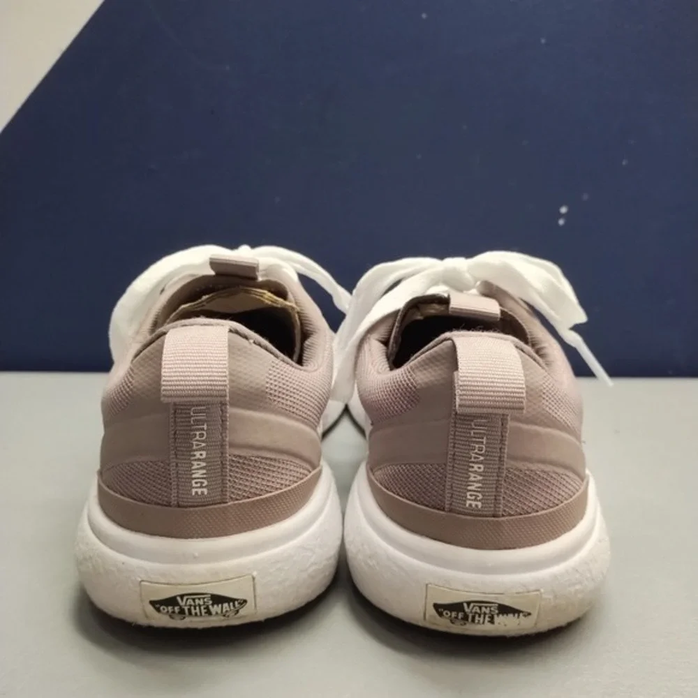 Vans UltraRange Sneakers Womens US Size 6.5 Gray‎ White Ultracush Lace Up 721356